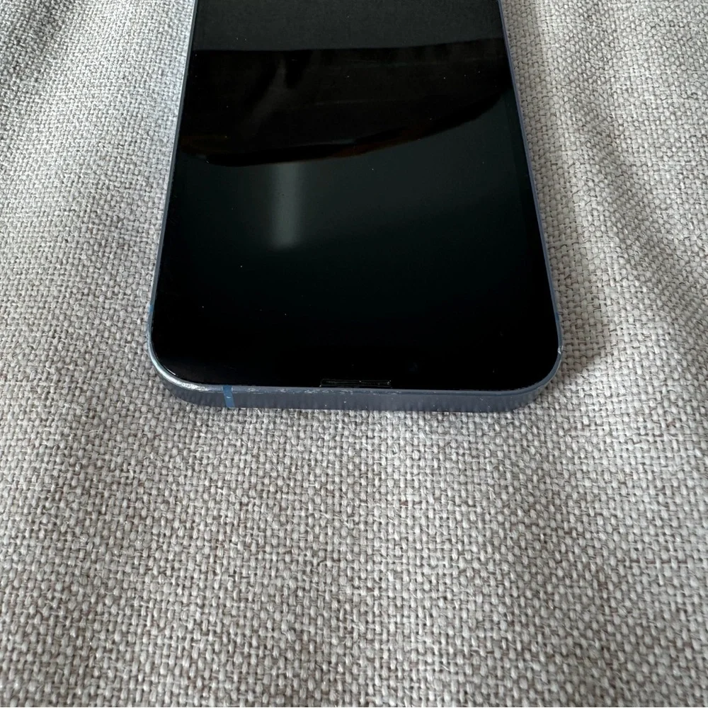 Apple iPhone 14 blue 128gb AT&T locked, good condition